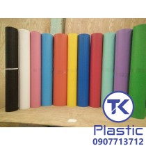 Tấm nhựa PP Mặt bóng - Mặt nhám (Nhiều màu, nhiều độ dày)