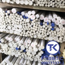 Cây nhựa tròn Teflon (PTFE) chất lượng cao - giá rẻ