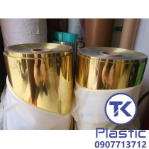 Màng PVC Cứng (Màu Nhũ Vàng)